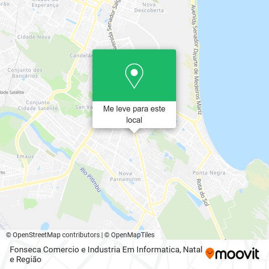 Fonseca Comercio e Industria Em Informatica mapa