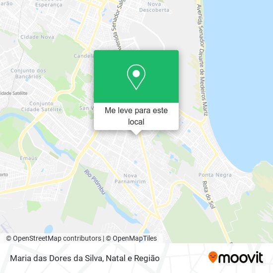 Maria das Dores da Silva mapa
