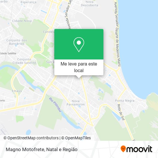 Magno Motofrete mapa