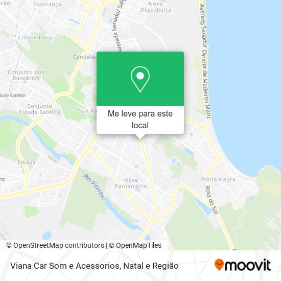 Viana Car Som e Acessorios mapa