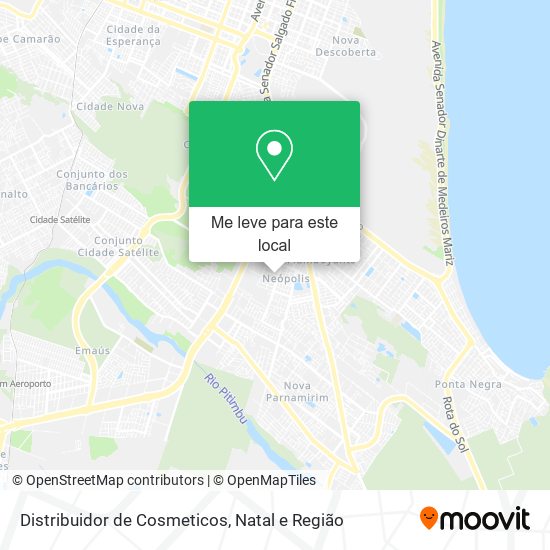 Distribuidor de Cosmeticos mapa