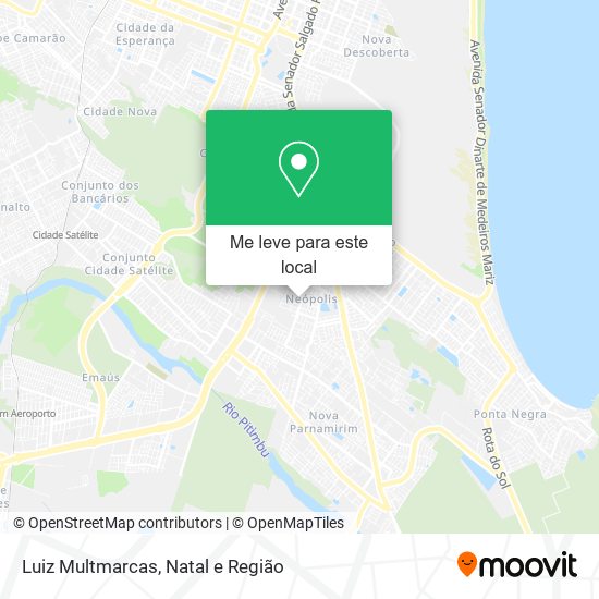 Luiz Multmarcas mapa