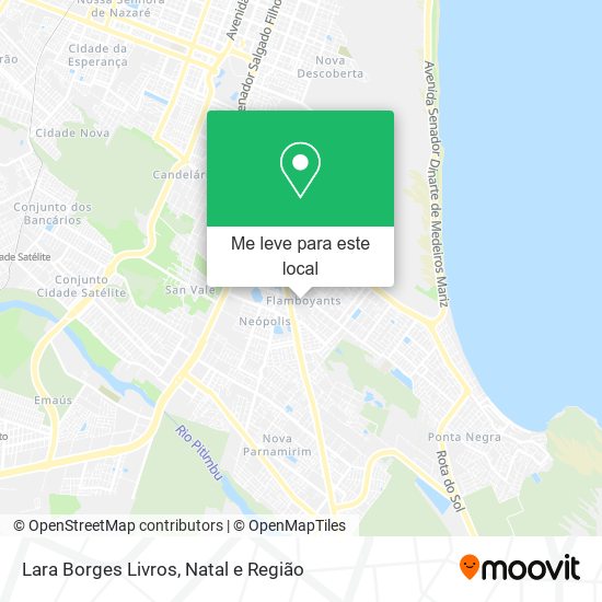 Lara Borges Livros mapa