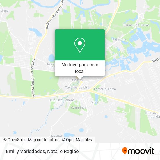 Emilly Variedades mapa