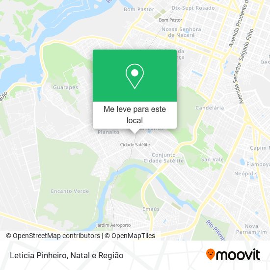 Leticia Pinheiro mapa
