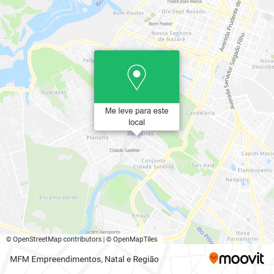 MFM Empreendimentos mapa