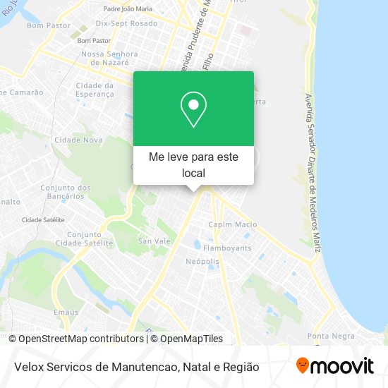 Velox Servicos de Manutencao mapa