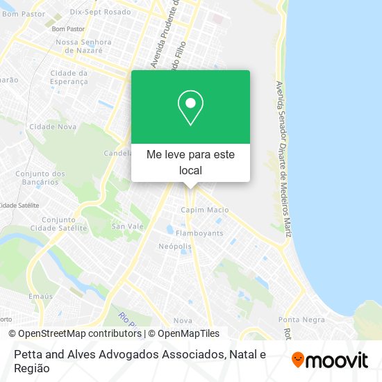 Petta and Alves Advogados Associados mapa