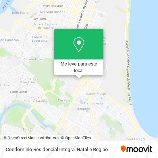 Condominio Residencial Integra mapa