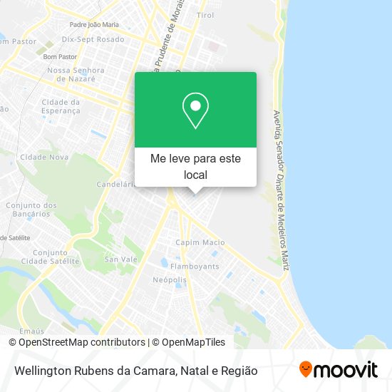 Wellington Rubens da Camara mapa