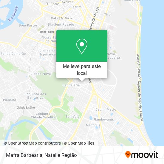 Mafra Barbearia mapa