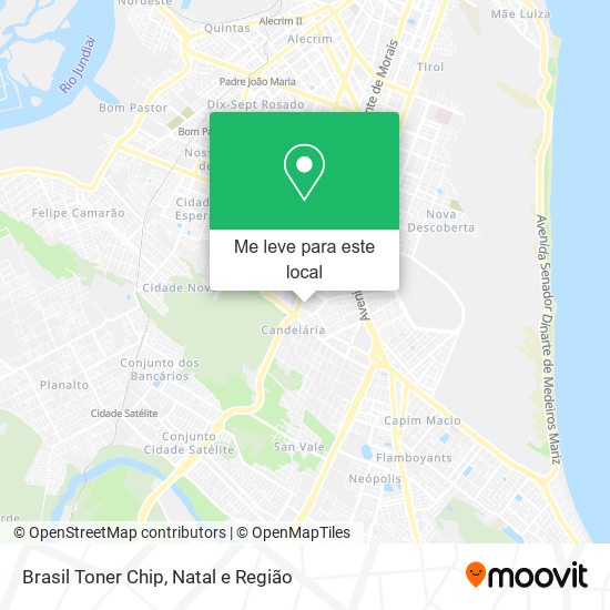 Brasil Toner Chip mapa