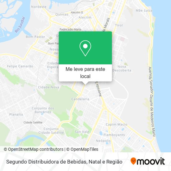 Segundo Distribuidora de Bebidas mapa