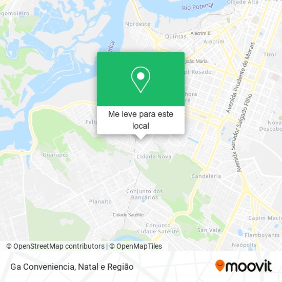 Ga Conveniencia mapa