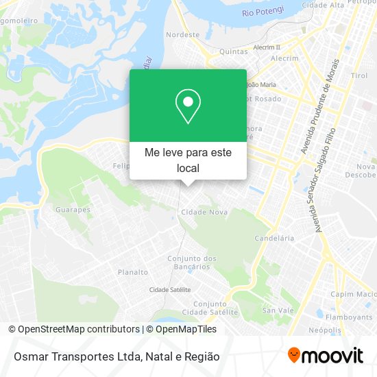 Osmar Transportes Ltda mapa