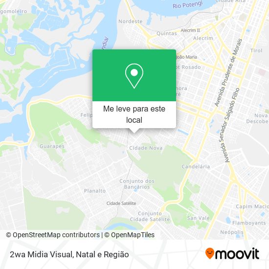 2wa Midia Visual mapa