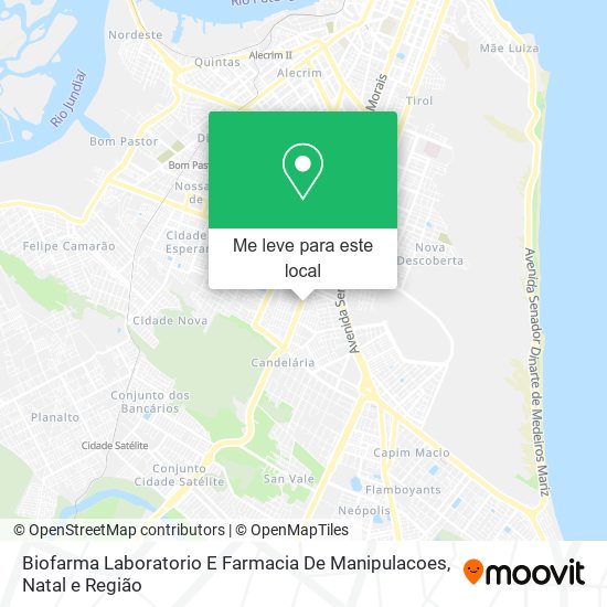 Biofarma Laboratorio E Farmacia De Manipulacoes mapa