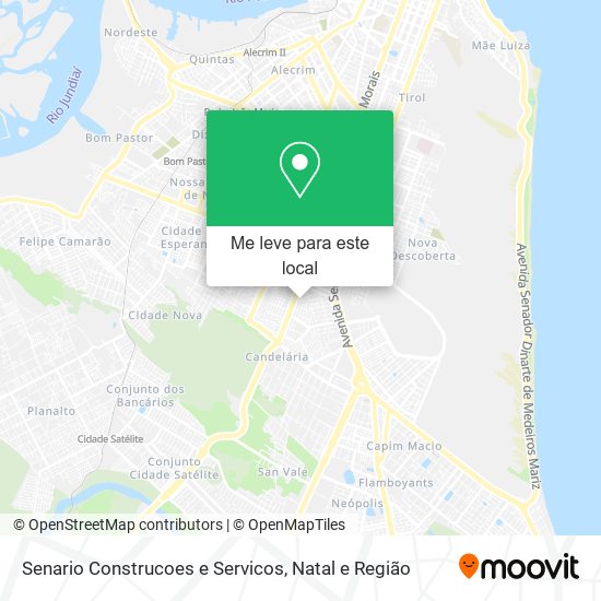 Senario Construcoes e Servicos mapa