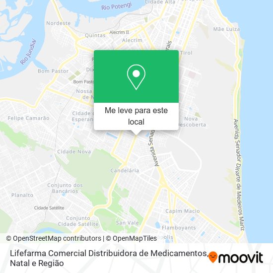 Lifefarma Comercial Distribuidora de Medicamentos mapa