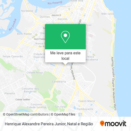 Henrique Alexandre Pereira Junior mapa