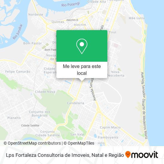 Lps Fortaleza Consultoria de Imoveis mapa