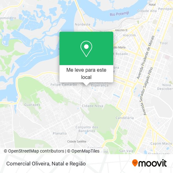 Comercial Oliveira mapa