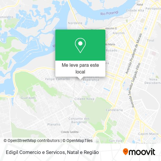 Edigil Comercio e Servicos mapa