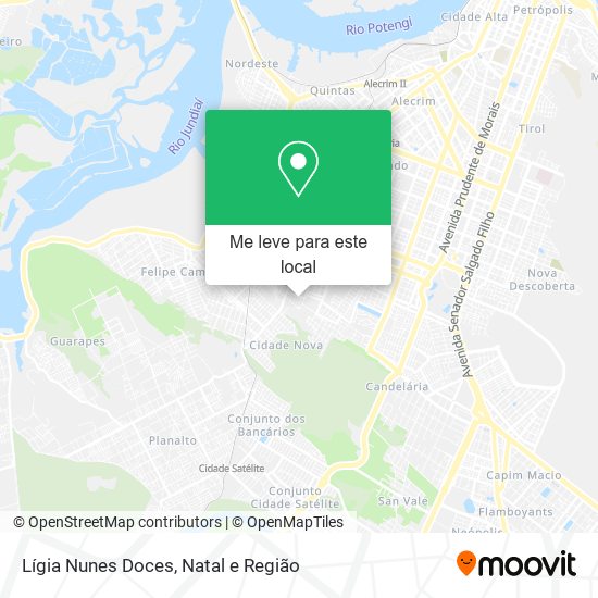 Lígia Nunes Doces mapa