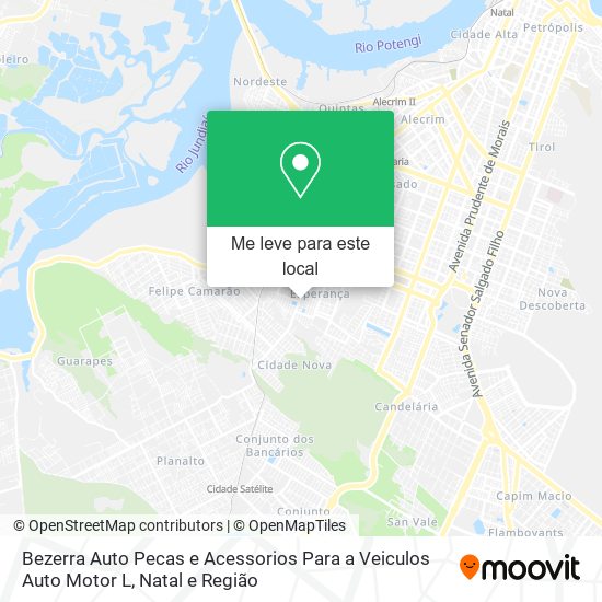 Bezerra Auto Pecas e Acessorios Para a Veiculos Auto Motor L mapa