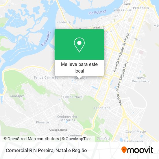 Comercial R N Pereira mapa