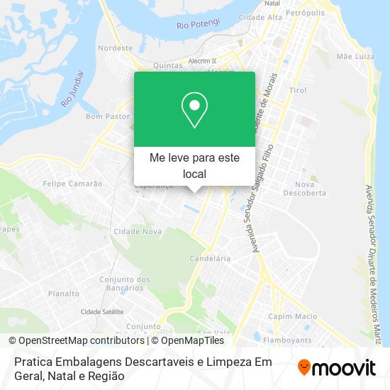 Pratica Embalagens Descartaveis e Limpeza Em Geral mapa