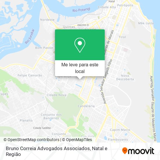 Bruno Correia Advogados Associados mapa