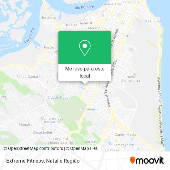 Extreme Fitness mapa