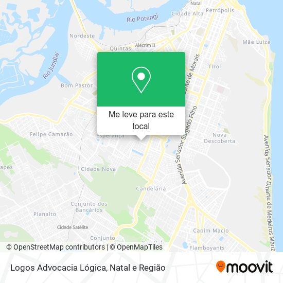 Logos Advocacia Lógica mapa