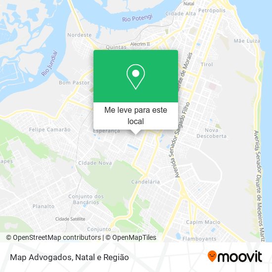 Map Advogados mapa