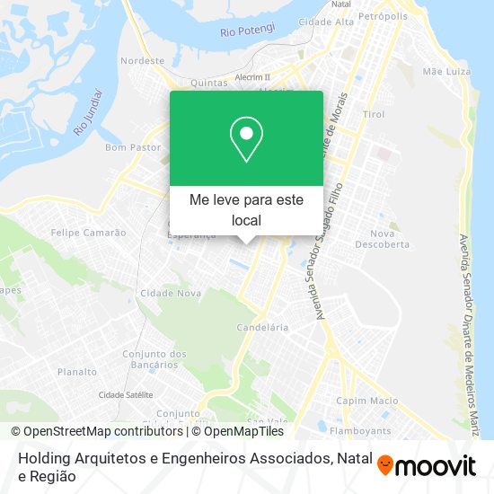 Holding Arquitetos e Engenheiros Associados mapa