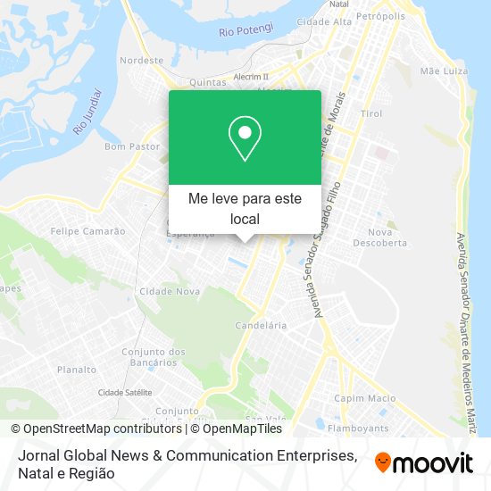 Jornal Global News & Communication Enterprises mapa