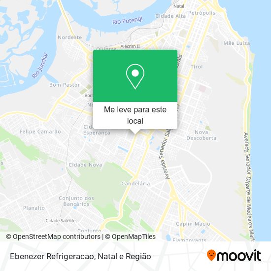 Ebenezer Refrigeracao mapa