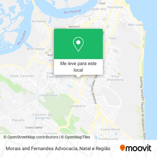 Morais and Fernandes Advocacia mapa