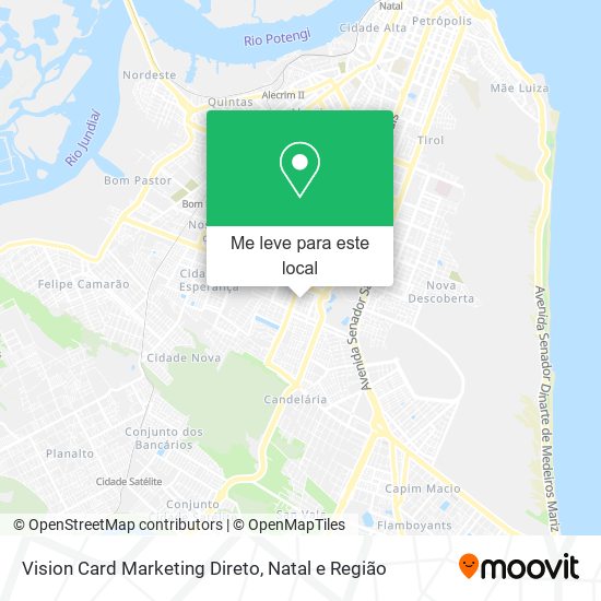 Vision Card Marketing Direto mapa