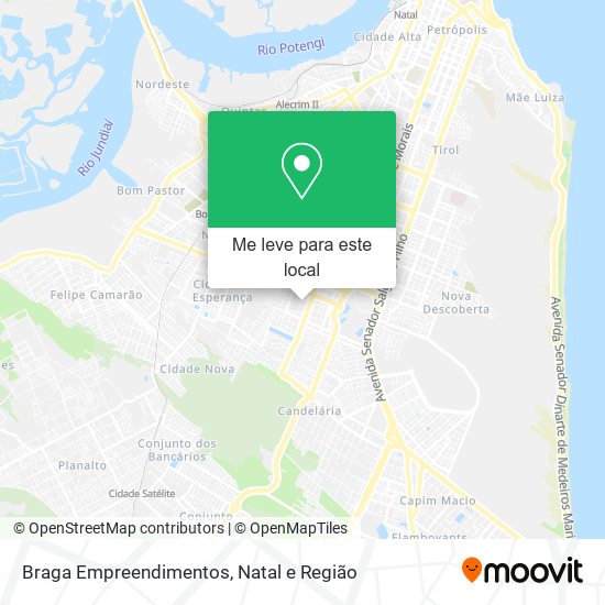 Braga Empreendimentos mapa