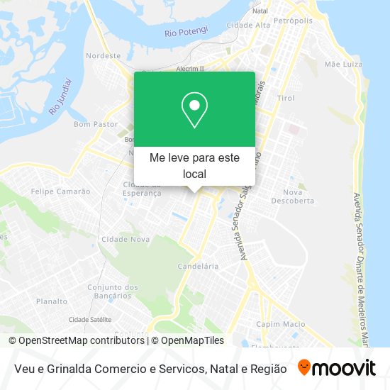 Veu e Grinalda Comercio e Servicos mapa