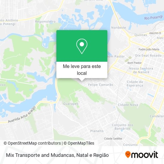 Mix Transporte and Mudancas mapa