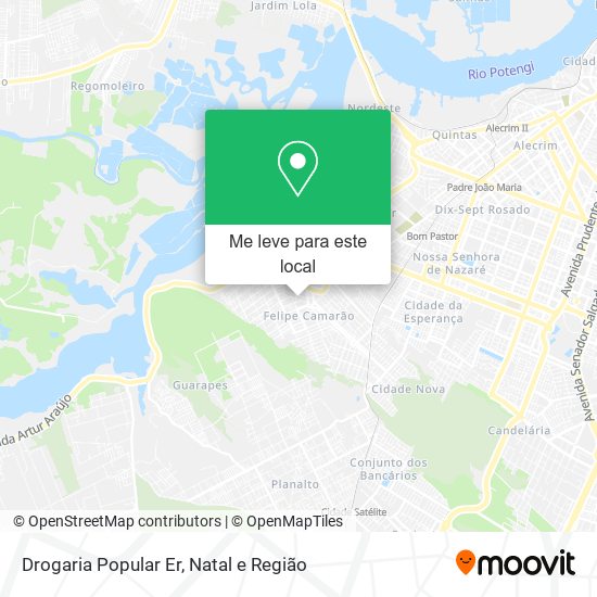 Drogaria Popular Er mapa