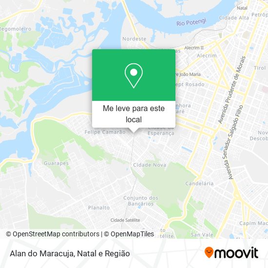 Alan do Maracuja mapa