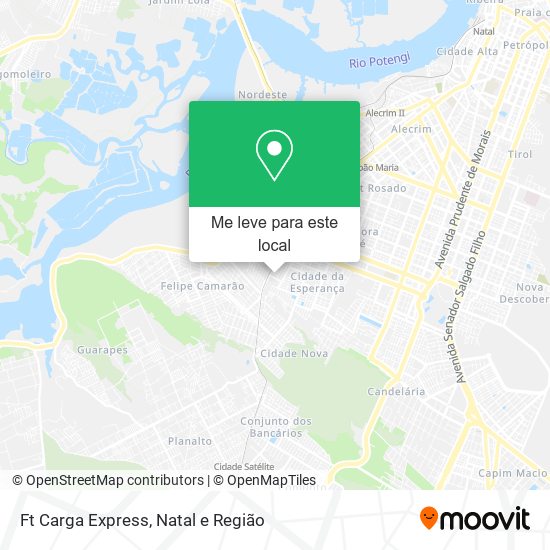 Ft Carga Express mapa