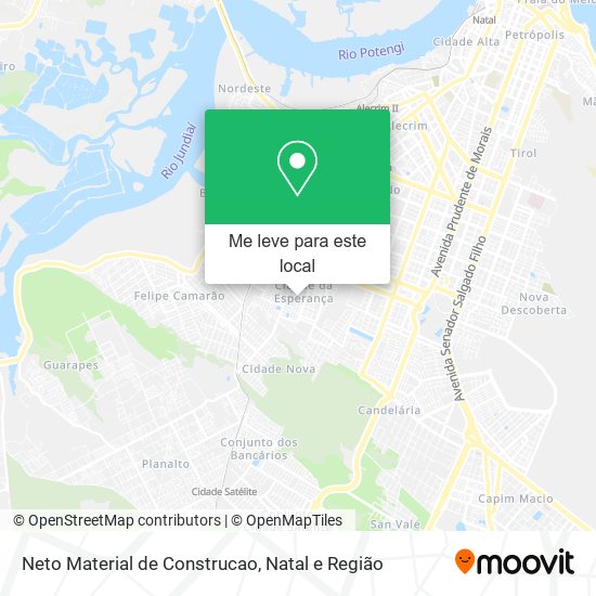 Neto Material de Construcao mapa