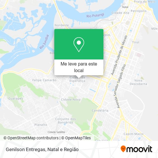 Genilson Entregas mapa