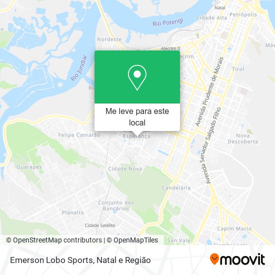 Emerson Lobo Sports mapa