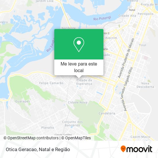 Otica Geracao mapa
